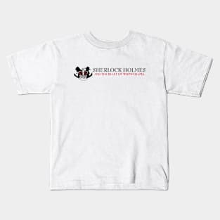 Sherlock Holmes and the Beast of Whitechapel (White) Kids T-Shirt